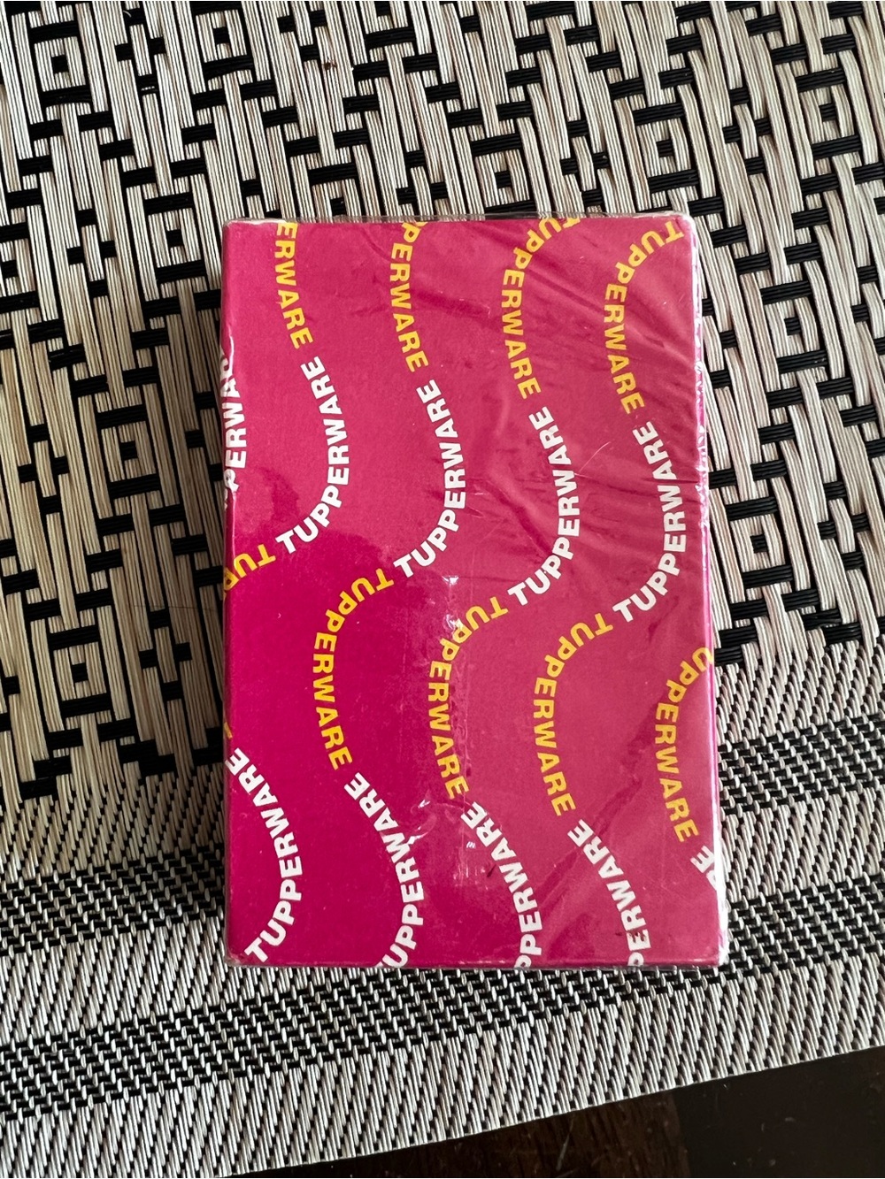 Vintage Tupperware Dealer Award Playing cards - Sealed